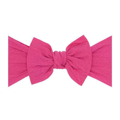 Baby Bling Bows hot pink knot headband for babies