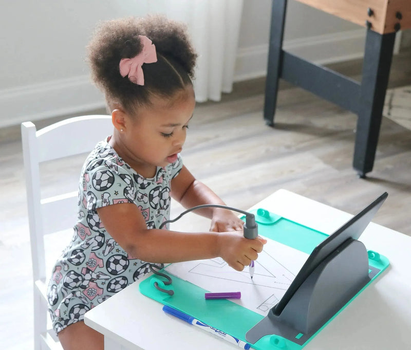Tapete infantil e suporte de aprendizagem 