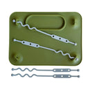 Jogo americano de silicone para bebês ocupados