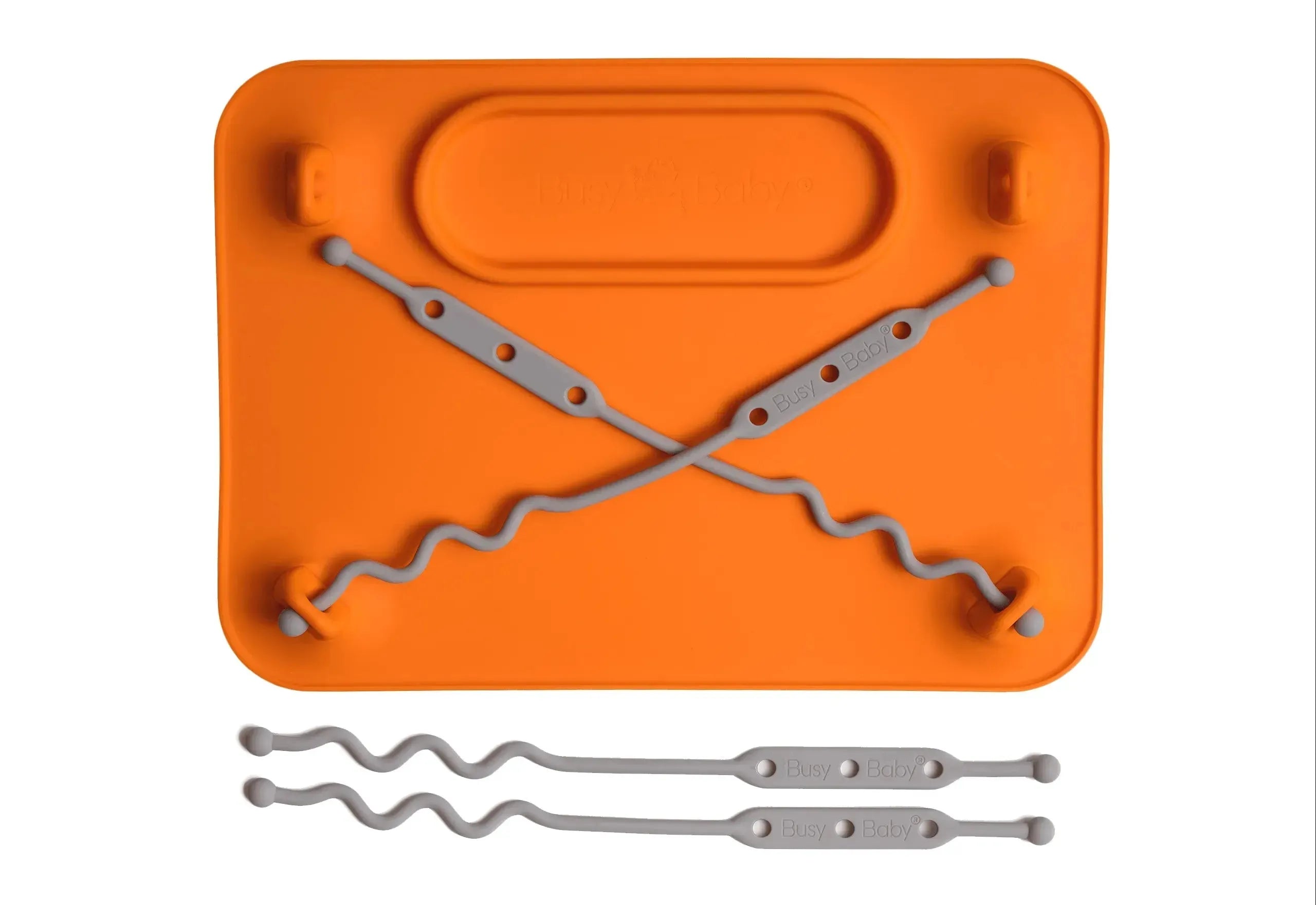 Jogo americano de silicone para bebês ocupados