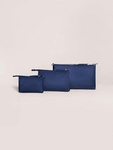 Conjunto de bolsas de 3 peças Azul Marinho
