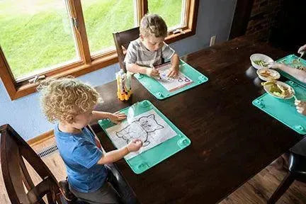 Tapete infantil e suporte de aprendizagem 