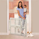 Summer Indoor & Outdoor Multi Function Walk-Thru Baby Gate - Beige Image 5