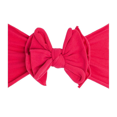 Baby Bling Bows FAB-BOW-LOUS baby headband in cranberry red